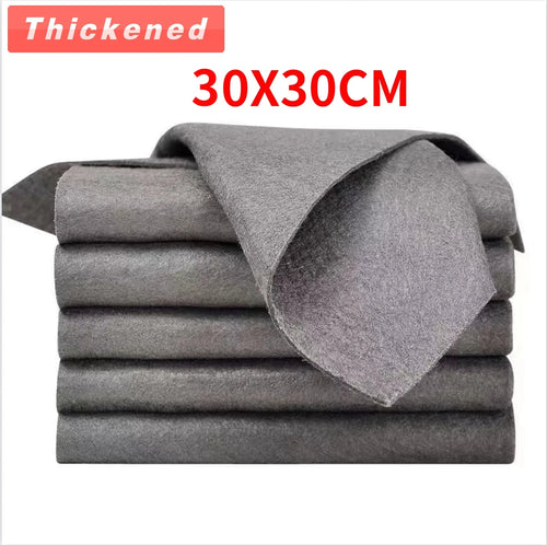 1/5PCS Thickened Magic Cleaning Cloth No Watermark Glass Wiping Cloth