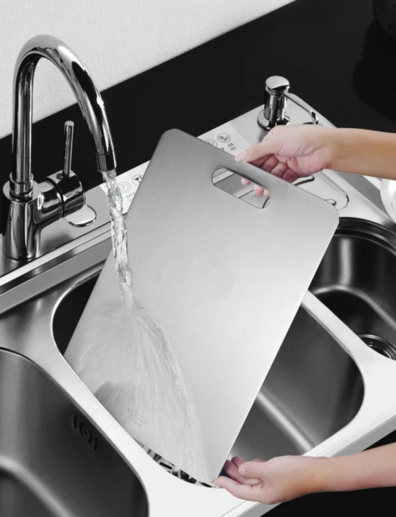 5 Size 304 Stainless Steel Thickened Cutting Board Antibacterial