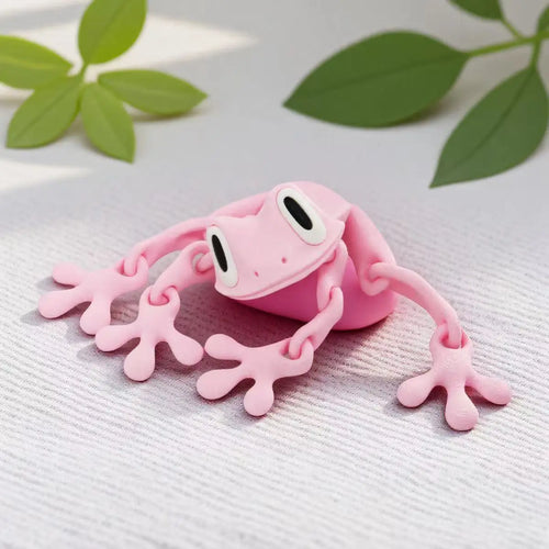 3D Printing Simulation Tree Frog Joint Movable Frog Ornaments Kitchen