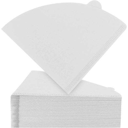 Cone Coffee Filters, 100 Count 1-4 Cups Unbleached Natural Brown V02