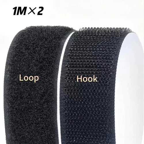 10M*2 20/25/30/50mm Magic Tape SelfAdhesive Hook and Loop Fastener