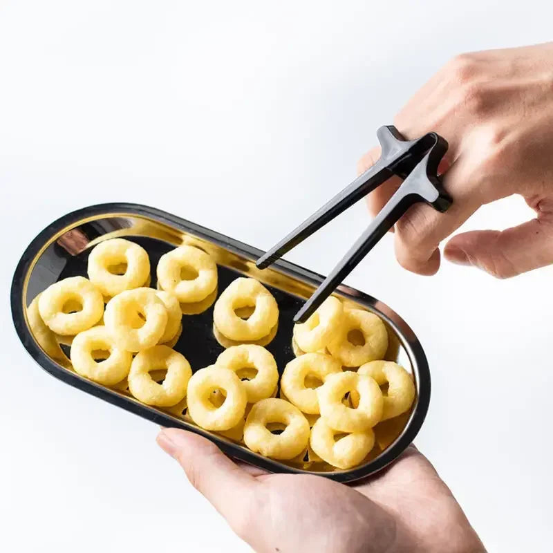 Finger Chopsticks for Gamer Gaming Snack Clips Plastic Chopstick Snack