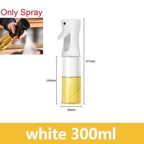 Plastic Spray Oil Sprayer Bottle Spray Oil Dispenser Oil Jar Cruet BBQ