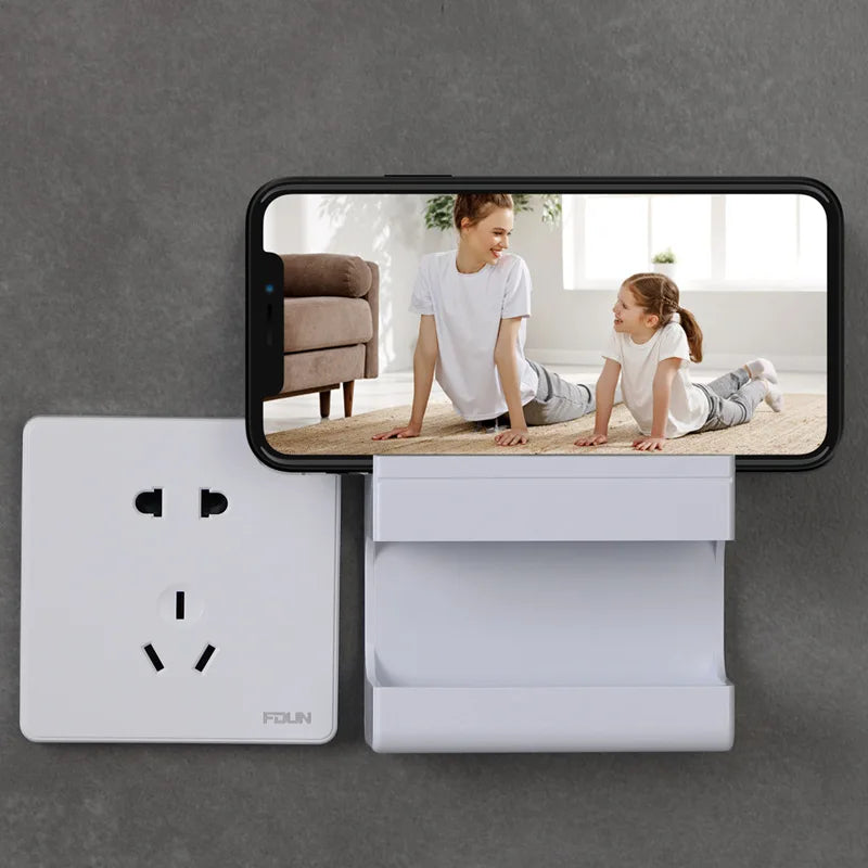 Multi-functional Wall-mounted Organizer for Remote Controls and Mobile