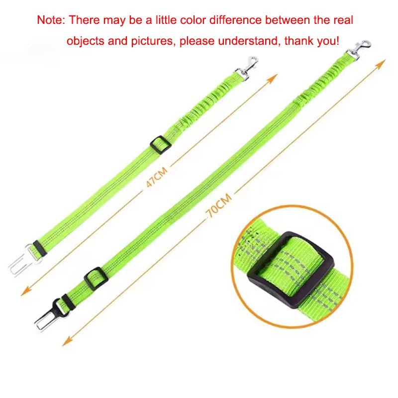 Hot Dog Car Safety Belt Dog Safety Belt with Damping Belt and