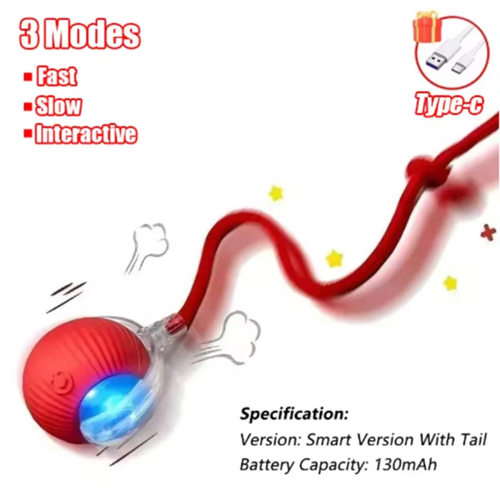 Intelligent interactive cat ball long-lasting and durable easy to