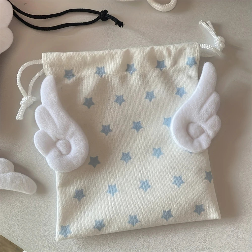 Fashion Portable Bundle Pocket Rope Drawstring Design Women Cosmetics
