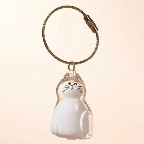 Transparent Dog Hair Storage Container Adorable Pet Keepsake Capsule