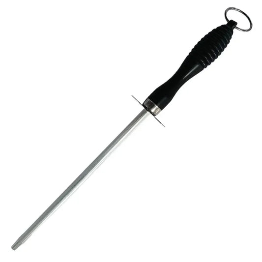 26cm Professional Carbon Steel Knife Sharpener Rod Durable Knife