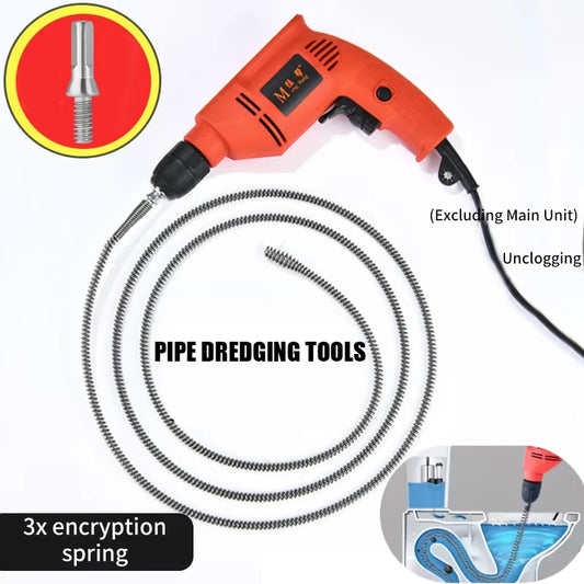 1/1.5/2.5/3.5/5 Meter Drain Cleaner 10mm Dia Pipe Spring Anti-Rust