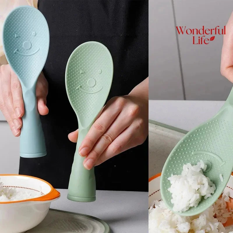 1Pcs Plastic Rice Spoon Paddles-Perfect for Cooking Every Time Home