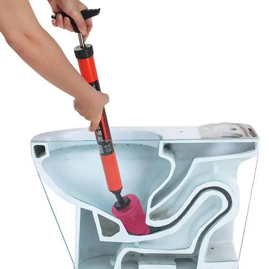 High Pressure Toilet Unblock One Shot Toilet Pipe Plunger Silicone