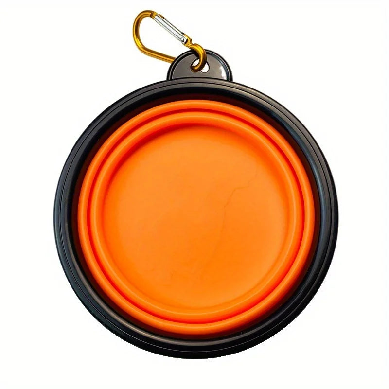 Dog Folding Bowl Portable Dog Travel Bowl Dog Food Water Bowl for