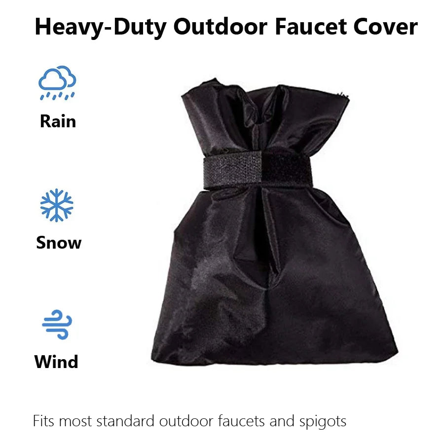 1Pc Outdoor Faucet Cover, Winter Freeze Protection Insulation for