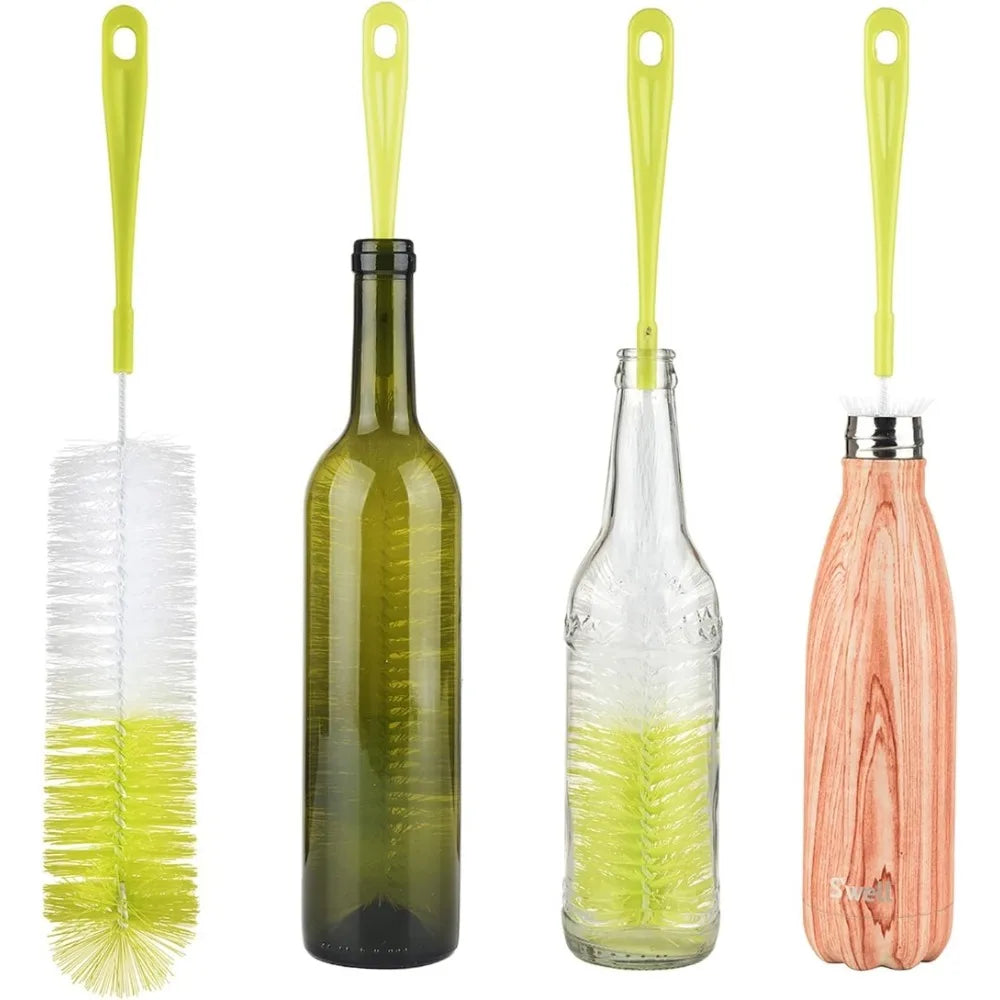16” Long Bottle Brush Cleaner for Washing Wine/Beer/Sport