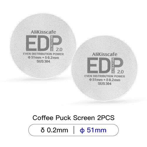 Alikisscafe Espresso Puck Screen Filter Stand 51mm 53.5mm 58.5mm For