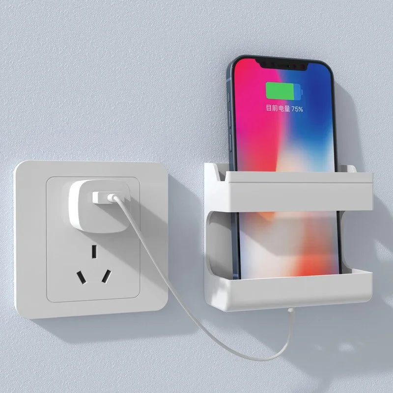 Multi-functional Wall-mounted Organizer for Remote Controls and Mobile