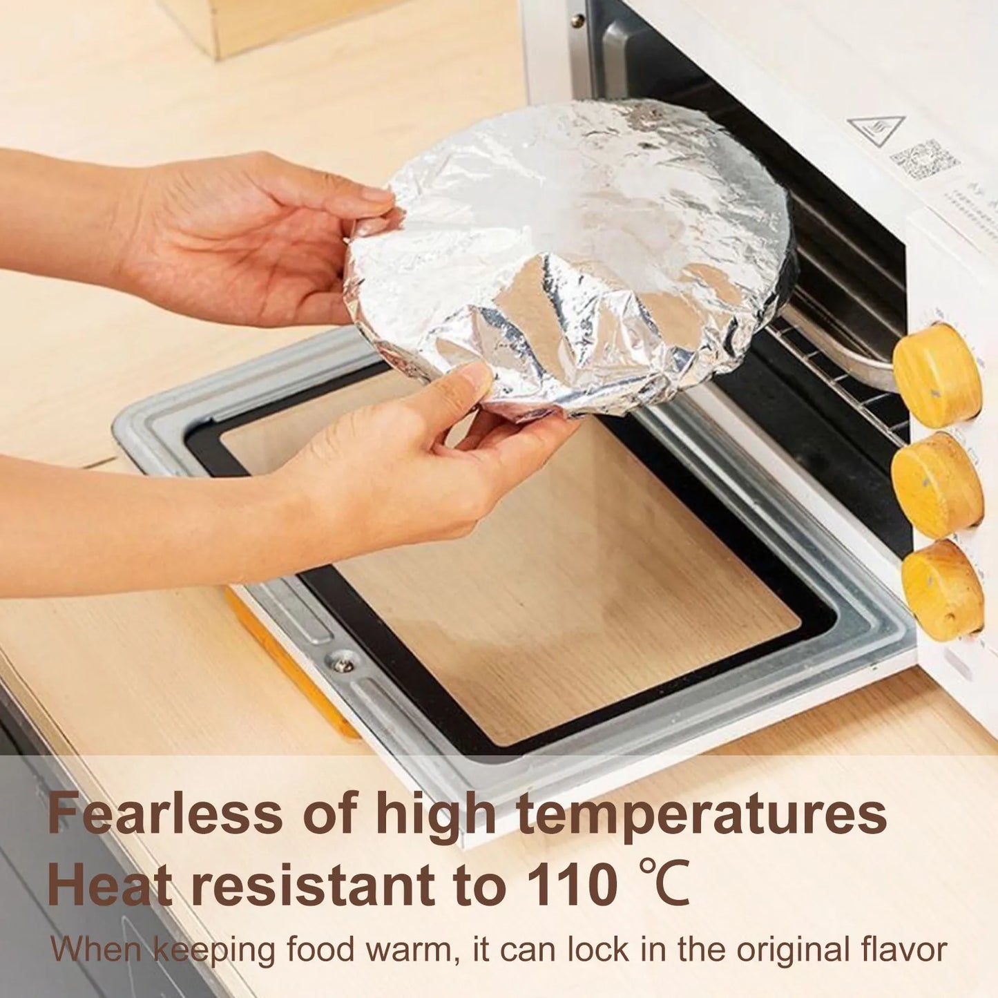 Household Food Grade Reusable Aluminum Foil Film For Heat Insulation