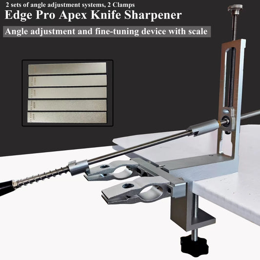 S09 New Design Professional Fixed Angle Apex Knife Sharpener Kitchen