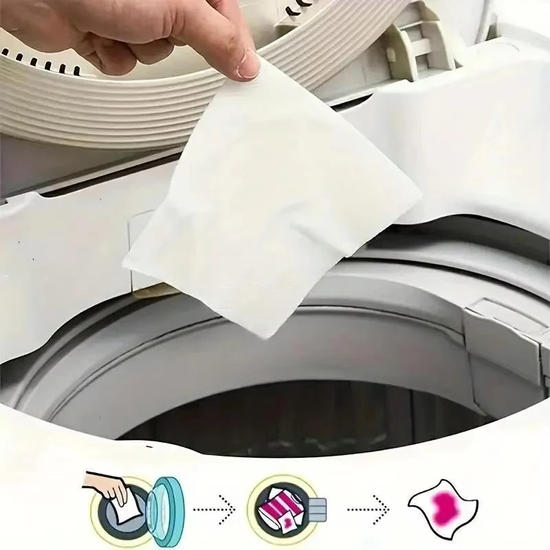 50/100/150pcs 50pcs/1bag Anti-Staining Laundry Tablet Color Catcher
