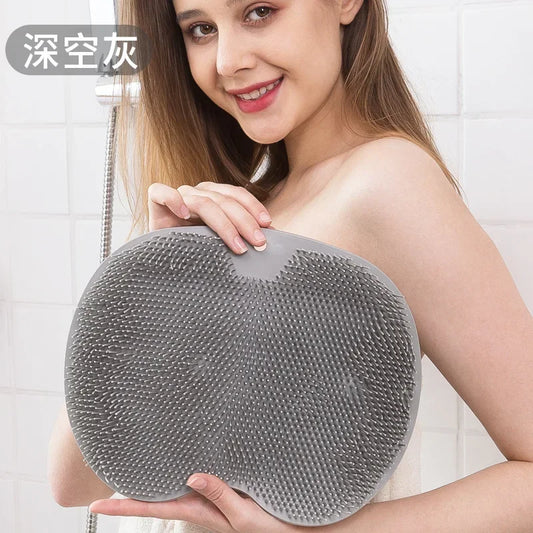 1 PC Exfoliating Shower Massage Scraper Bathroom Non-slip Bath Mat