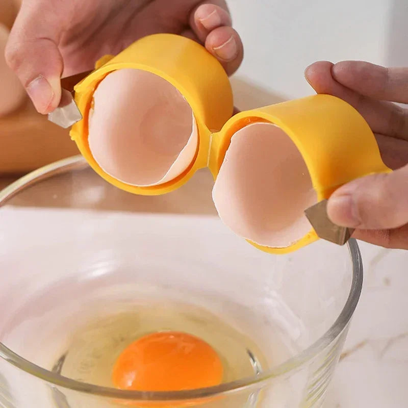 1/3PCS New Egg Shell Opener,Press Egg Shell Separator,Portable Egg