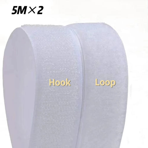 10M*2 20/25/30/50mm Magic Tape SelfAdhesive Hook and Loop Fastener