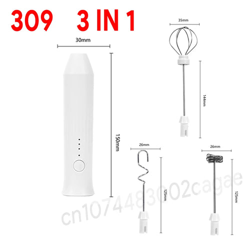 UPGRADED Electric Coffee Frother/MILK Whisk+Egg Beater MINI Food