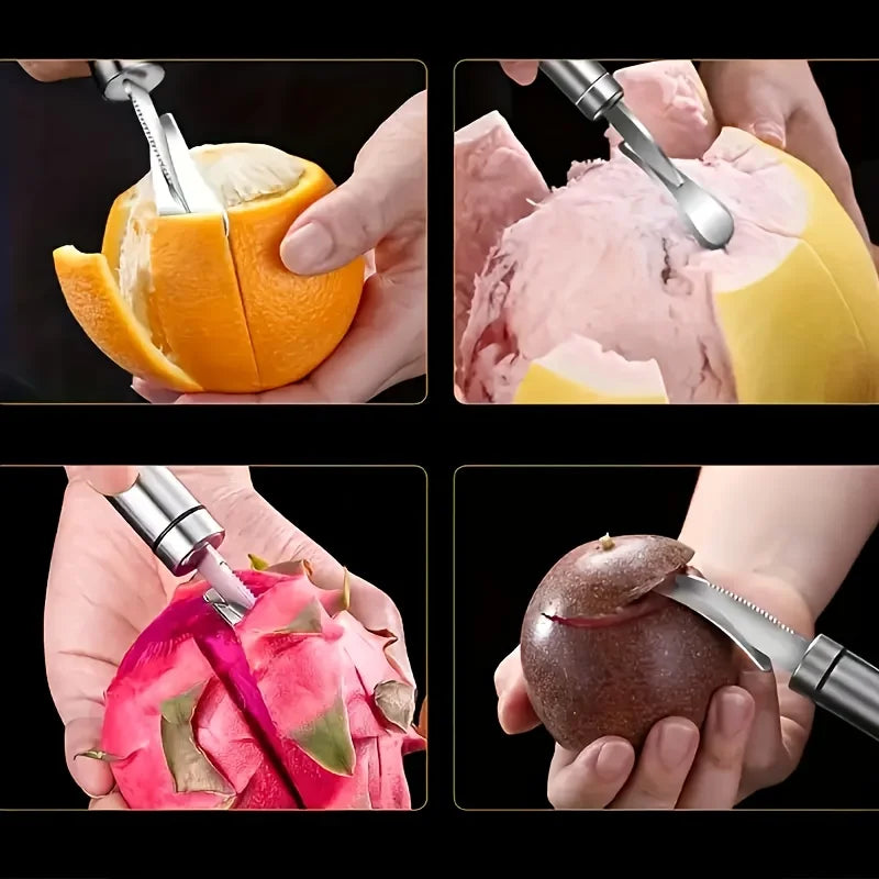 Stainless Steel Orange,Citru Peeler,Simple Lemon Peeler,Creative