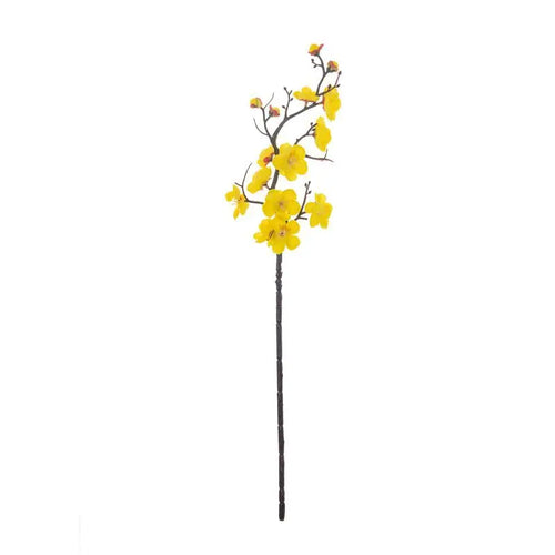 Artificial Flowers Spring Plum Blossom Peach Branch Silk Flowers for