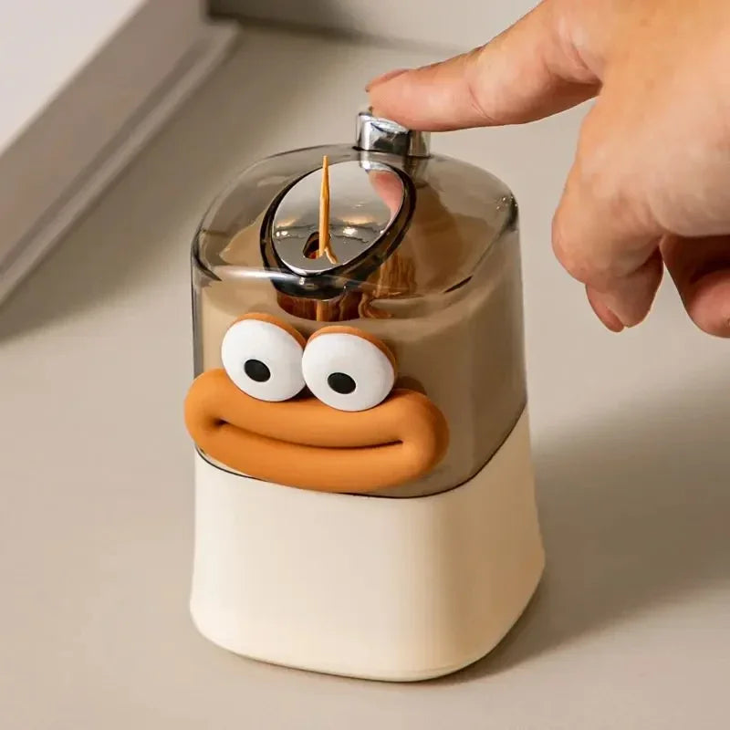 Creative Toothpick Storage Box Automatic Pop-up Toothpick Box Home