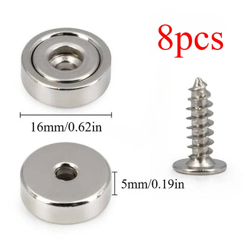 A25/A32/A20/A16 circular magnets, countersunk hole , widely used in