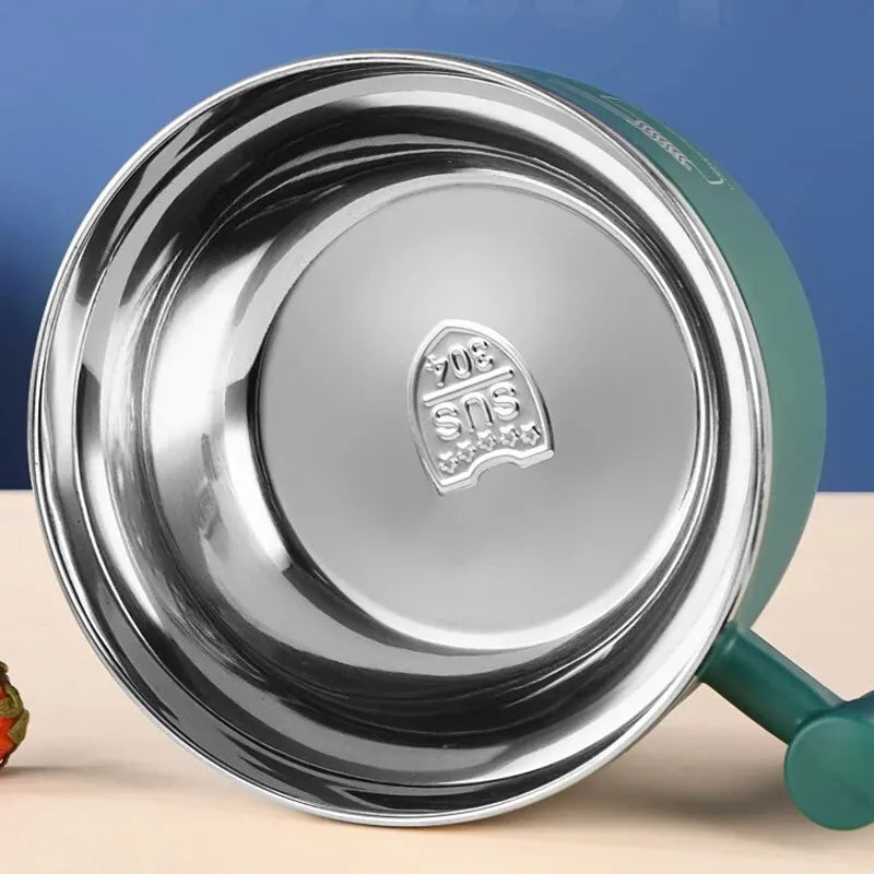 Stainless Steel Bowl With Lid For Instant Noodles Sealed And Portable