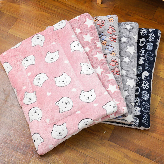 Thickened Comfortable Warm Small Cat Sleeping Cushion Skin-friendly