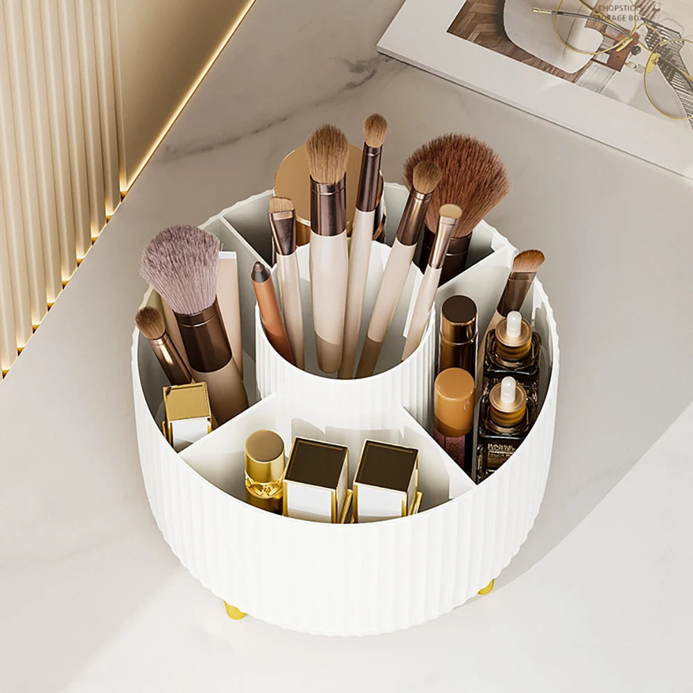 360 Rotating Makeup Desktop Cosmetic Storage Box Organizer Large
