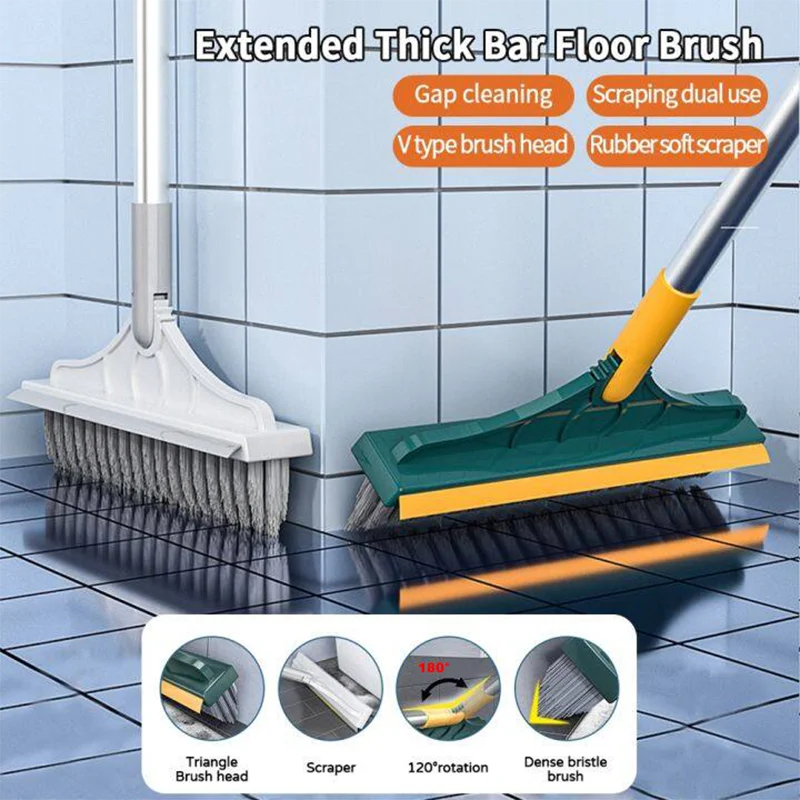 3 In 1 Cleaning Brush Cleaner Brush For Cleaning Bathroom Brush With