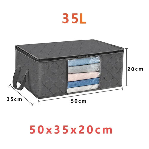 Storage Bags Shopping Suitcase Organizer Large Capacity Clothes