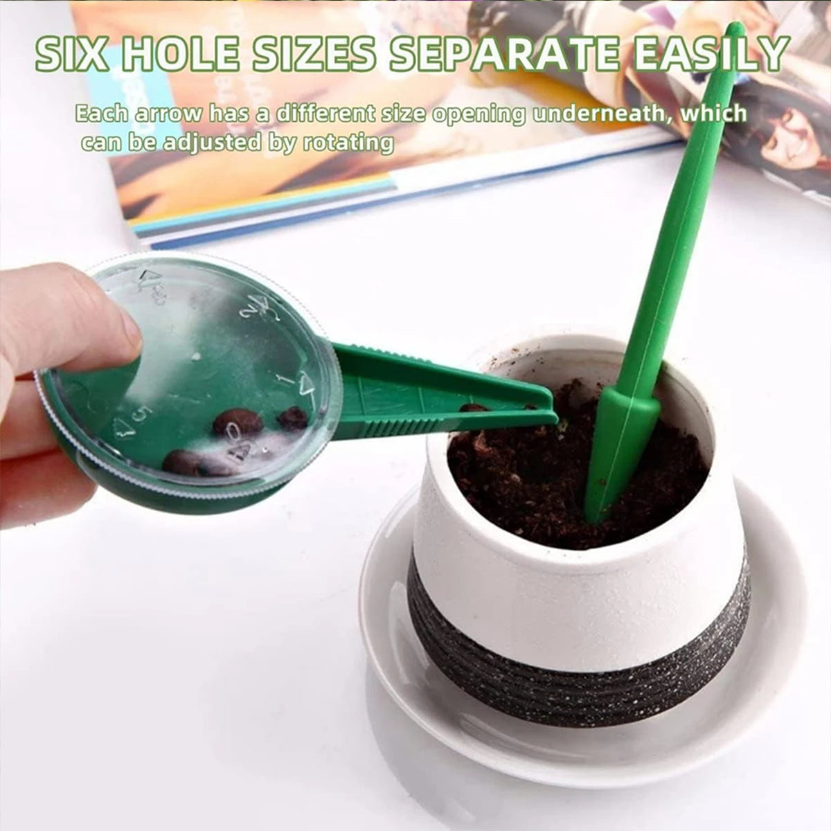 Manual Seeder Plant Seeds Sow Bonsai Accessories Garden Plants