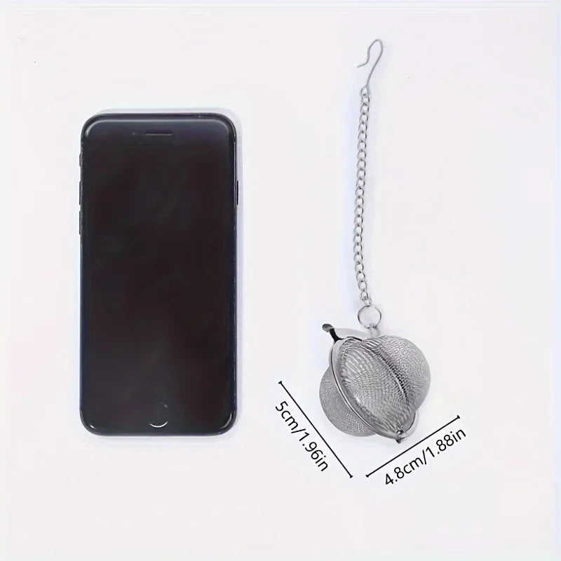 1PC/304 stainless steel flavored filter ball, tea filter ball, soup