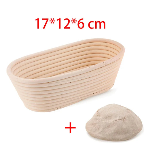 Rattan Bread Proofing Basket Bread Basket Oval Rattan Wicker Dough