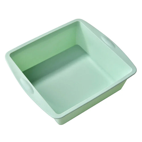 1/4Pcs Silicone Square Cake Plate Non-Stick Brownie Pot with Anti-Slip