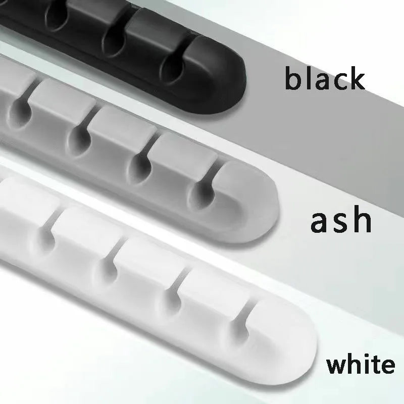 5/7-hole Data Cable Organizer, Desktop Charging Cable Storage