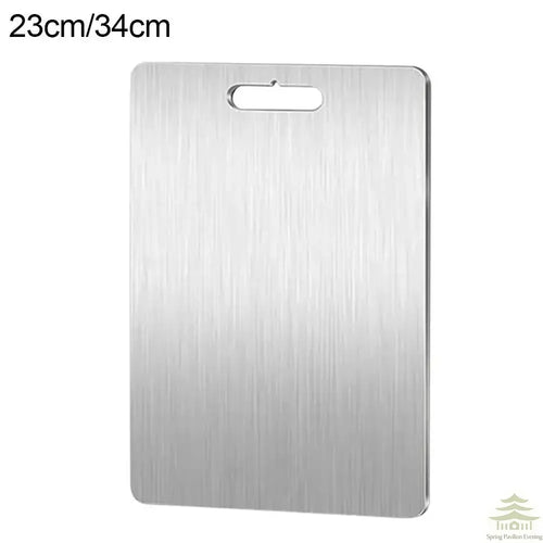 Stainless Steel Chopping Board Double Sided Thickened Kitchen Cutting