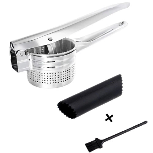 Potato Masher Kitchen Gadget Food Grade Stainless Steel Crusher Fruit