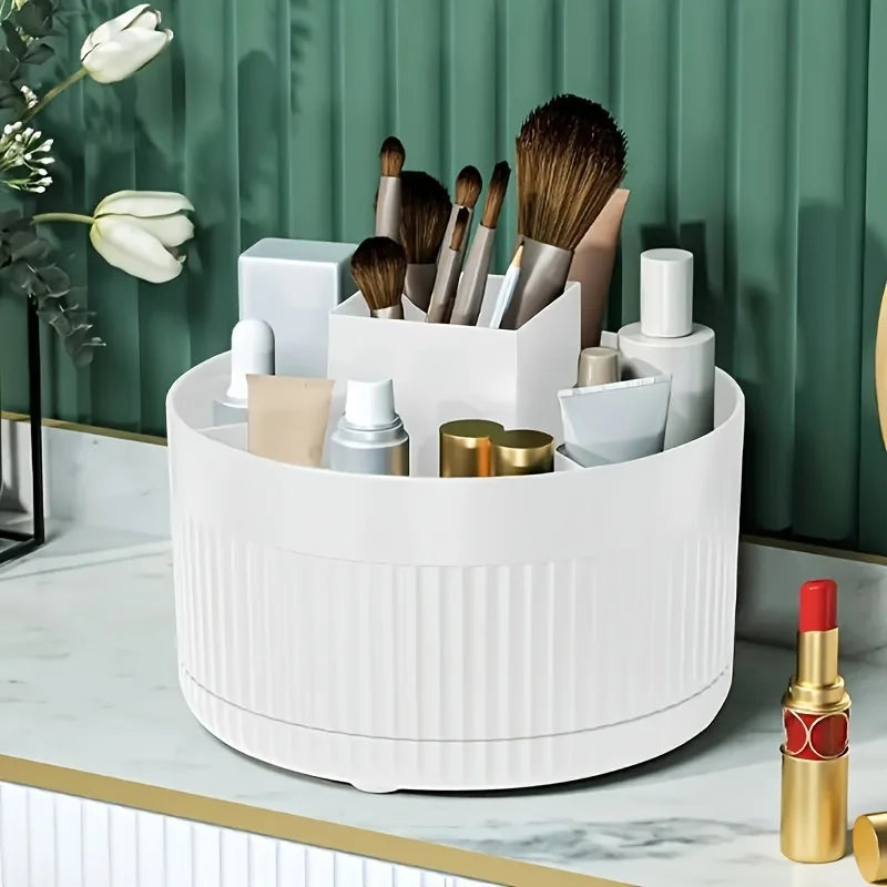 Desktop rotating storage box, makeup brush storage cylinder, cosmetics