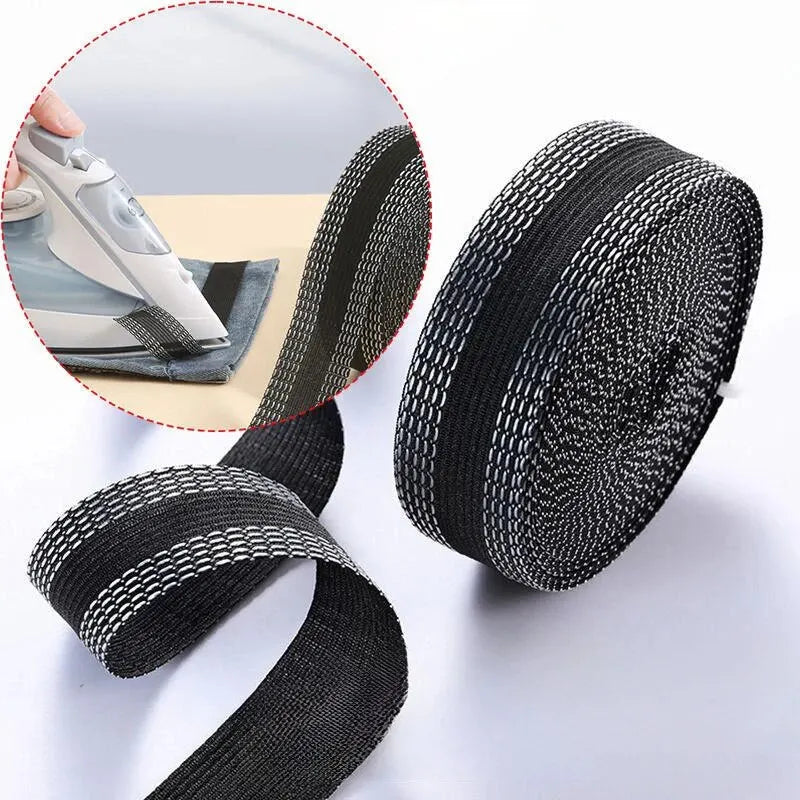 1-10M Self-Adhesive Pants Hem Paste Tape Trouser Edge Paste Iron-on