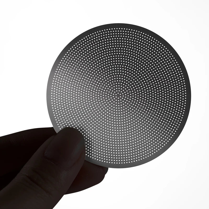 Espresso Puck Screen Coffee Filter Reusable Stainless Steel Holder