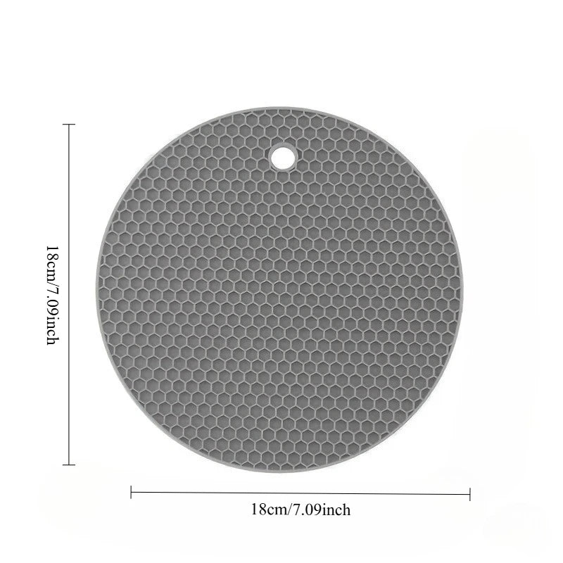 Heat Resistant Silicone Pot Holder Anti Scalding Countertop Protection
