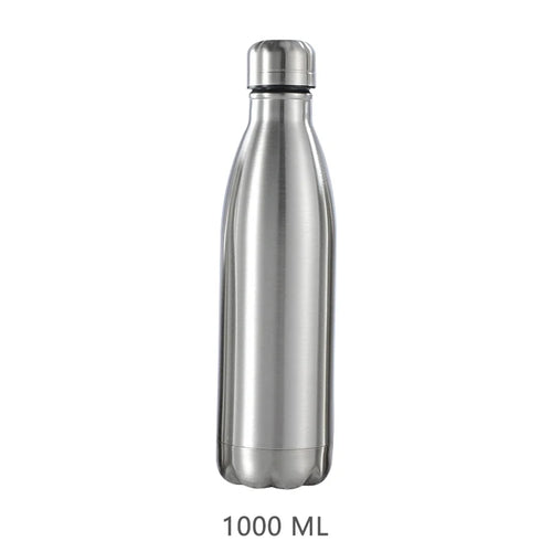 Stainless Steel Water Bottle 1 Liter Free Shipping Items, Drink Bottle