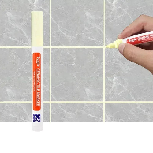 1/3 Pcs Waterproof White Marker Pen Wall Seam Repair Tiles Grout